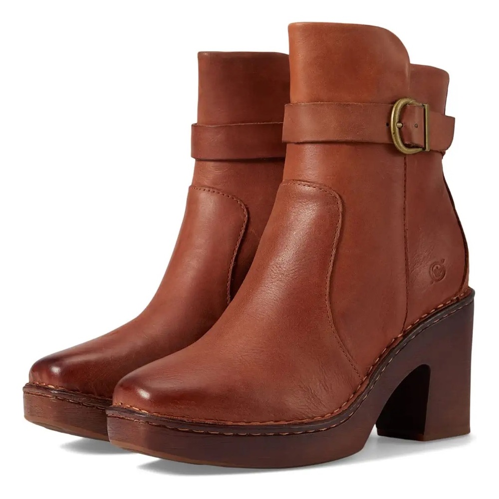 Born Leather booties